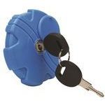 LOCKABLE AD BLUE CAP 60 MM
