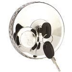 LOCKABLE ZAMAC FUEL CAP80 MM WITH CHAIN